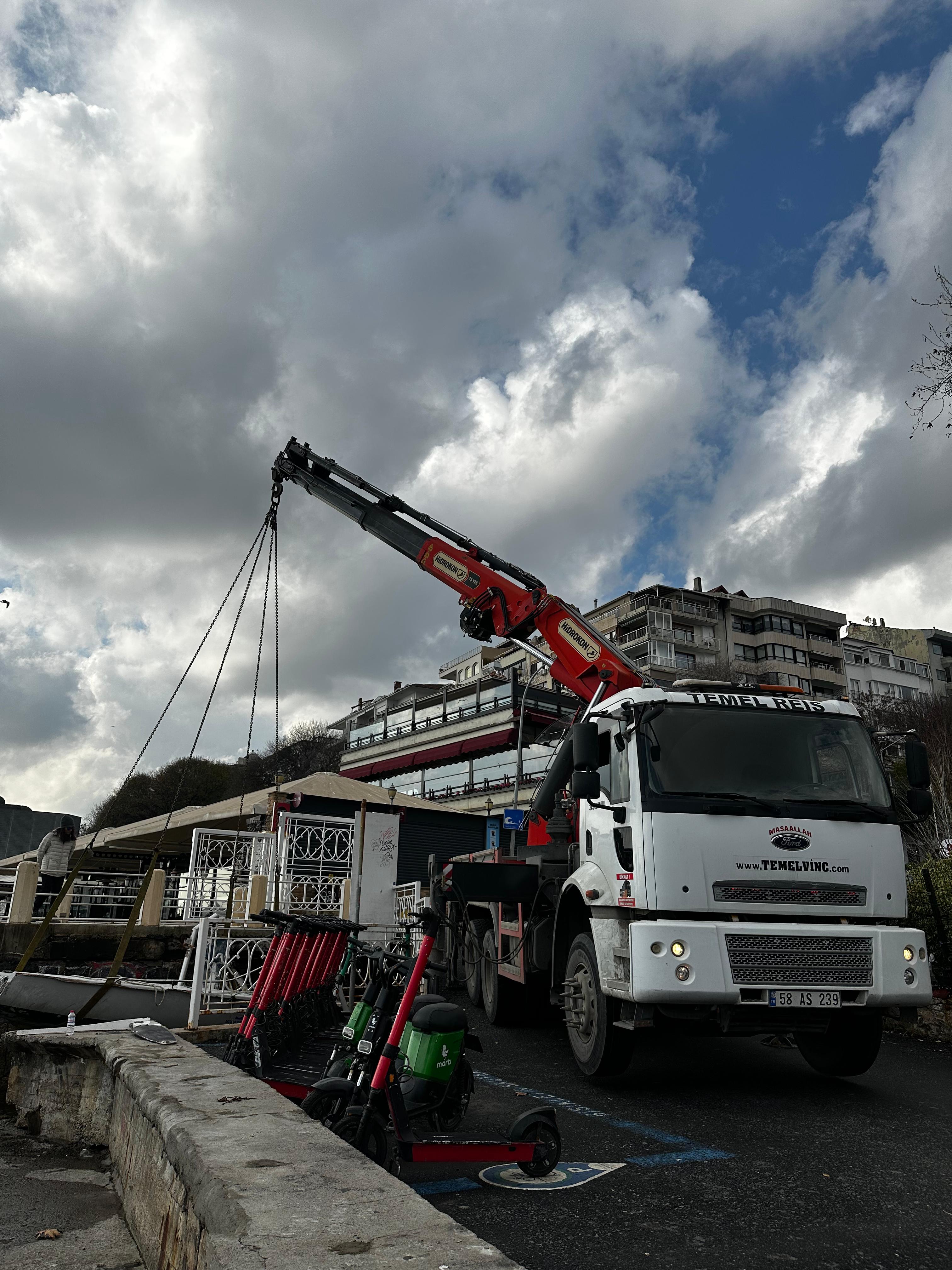 25 tonluk kiralık vinç