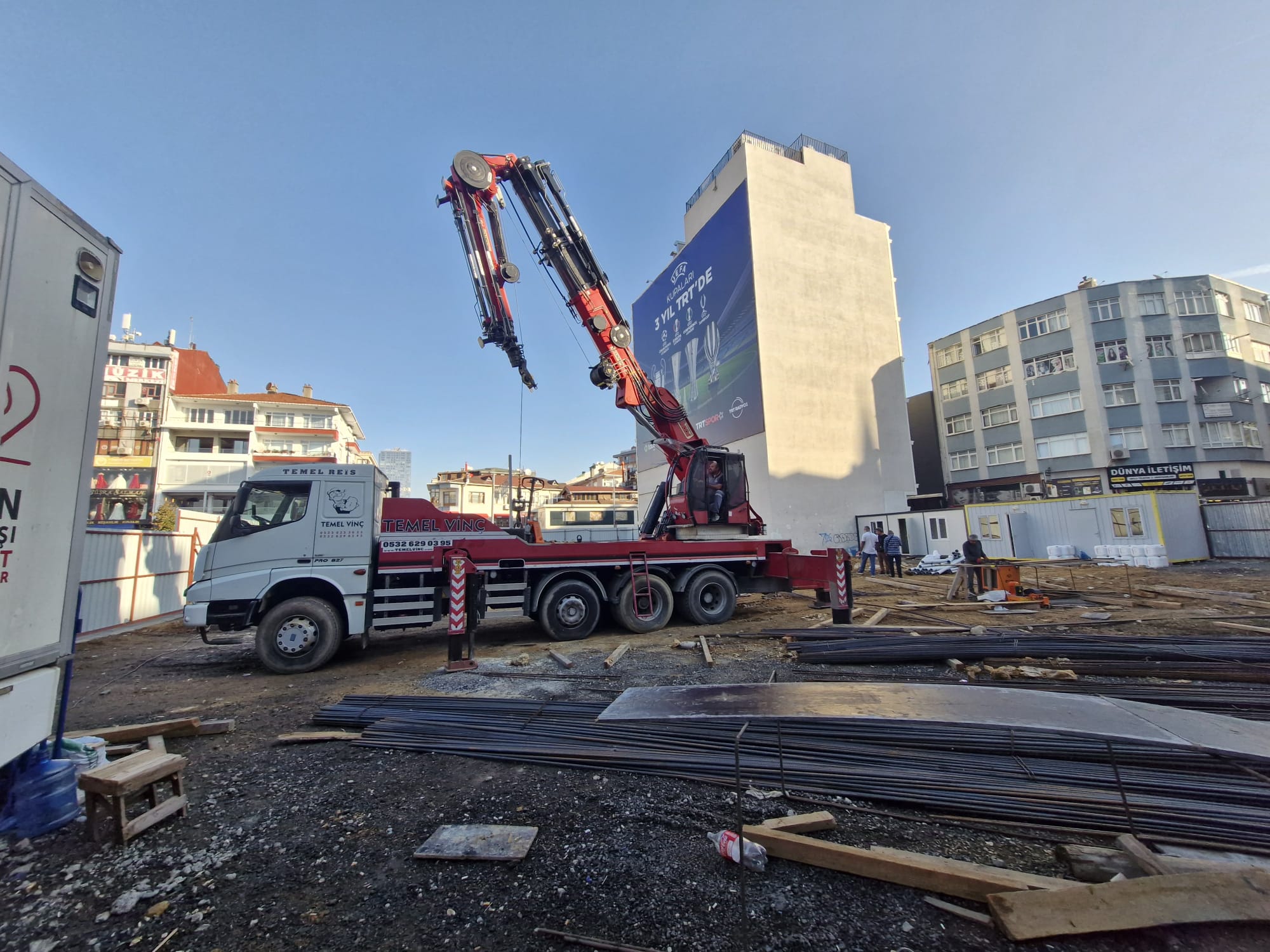 45 tonluk kiralık vinç