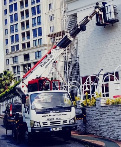 Kartal sepetli vinç